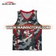 Wholesale no moq custom printing basketball jersey camo