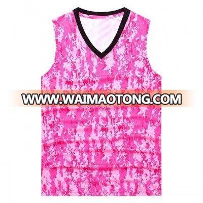 Customized High quality ladies camo basketball uniform