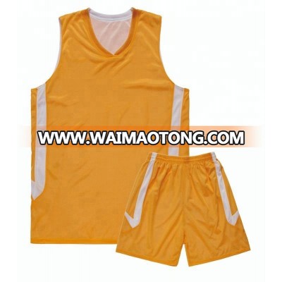 wholesale sublimation polyester basketball uniform