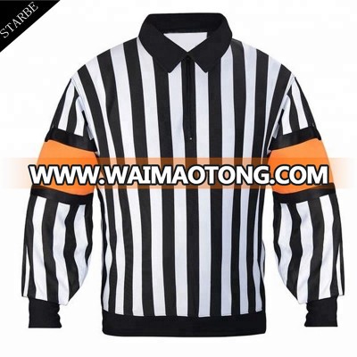 100% Polyester Custom Referee Ice Hockey Jersey