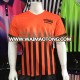 eyelet mesh black red basketball striped referee shirt